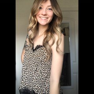 Sexy Leopard Top W/ Adjustable Straps